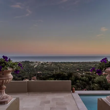 Aer Brand New Romantic For Two With Private Pool Full Sea View Villa *