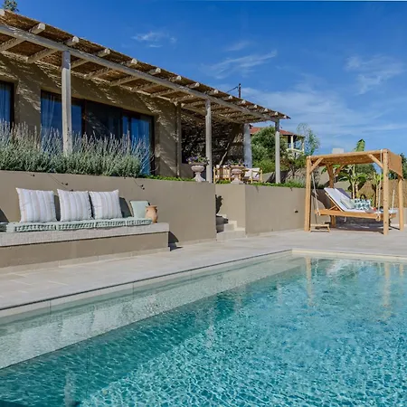 Aer Brand New Romantic For Two With Private Pool Full Sea View * Λίνια