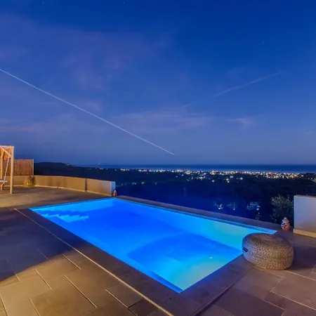 Aer Brand New Romantic For Two With Private Pool Full Sea View Λίνια