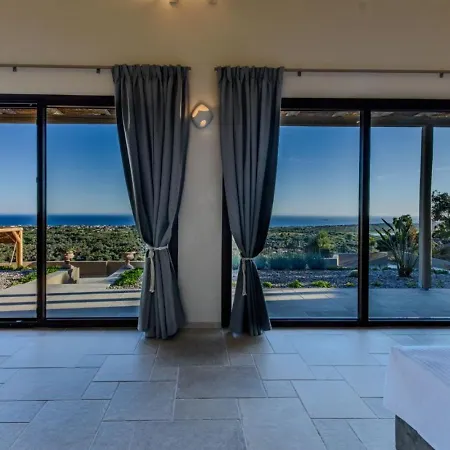 Aer Brand New Romantic For Two With Private Pool Full Sea View Línia