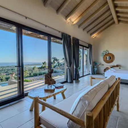 Aer Brand New Romantic For Two With Private Pool Full Sea View Villa *