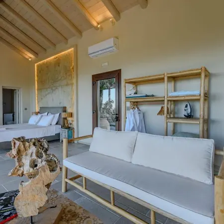 Aer Brand New Romantic For Two With Private Pool Full Sea View Λίνια