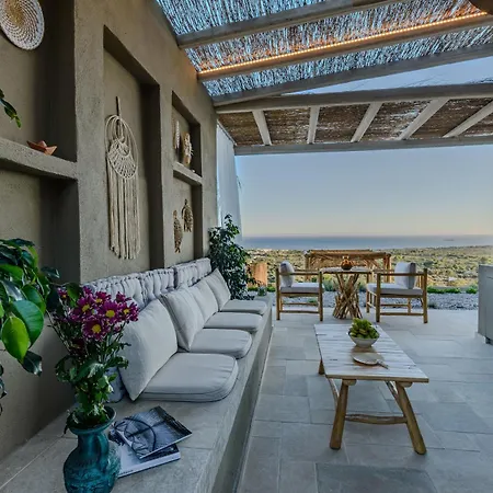 Aer Brand New Romantic For Two With Private Pool Full Sea View Βίλα *