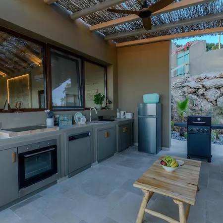 Aer Brand New Romantic For Two With Private Pool Full Sea View Villa *