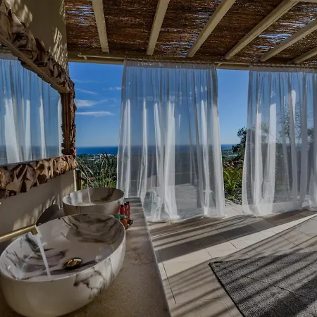 Aer Brand New Romantic For Two With Private Pool Full Sea View *