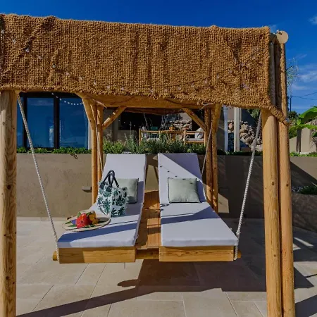 Aer Brand New Romantic For Two With Private Pool Full Sea View Βίλα *